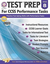 MARK TWAIN - TEST PREP FOR CCSS PERFORMANCE TASKS, GRADE 8 By Schyrlet Cameron