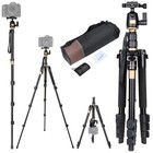 60" Professional Aluminium Tripod Monopod w/ Ball Head Travel for Dslr Camera