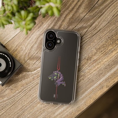 Eva 01, Longinus Style iPhone 15/16 Series Clear Cases
