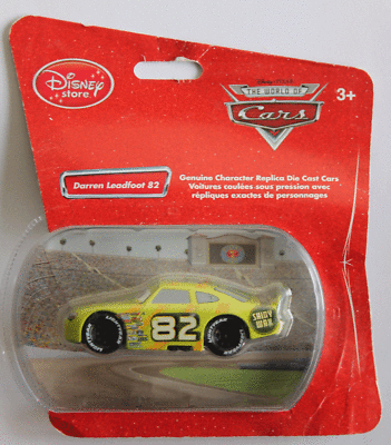 Disney Store Pixar Cars Darren Leadfoot 82 New Free Shipping