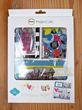 NEW Project Life Becky Higgins 100 Piece Scrapbooking Overlay Kit Embellishments