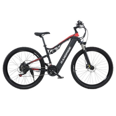 RANDRIDE YG90B 27.5 zoll Elektrofahrrad CST Reifen 1000W 48V 17Ah 45km/h E-Bike