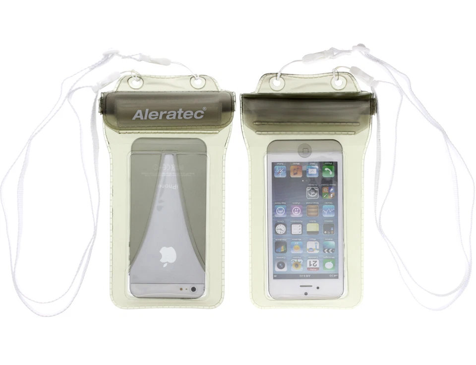 Lot of 2 Aleratec IP47 Rated Waterproof Bag Pouch Cover for Smartphone  - Image 2 of 2