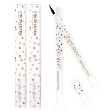 Natural Lifelike Freckle Makeup Pen, Waterproof , Brown  Natural Coffee ,2-Pack