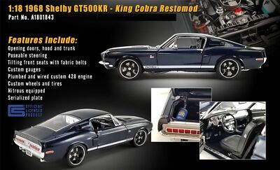 ACME 1/18 – 1968 Shelby GT500KR King Cobra – Diecast Occasion
