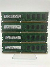 Samsung 4GB (4X1GB)  PC3-10600U M378B2873FH0-CH9  Ram Memory 