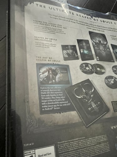 Diablo III: Reaper of Souls Edición Coleccionista (PC/Mac) NUEVO EN SHRINK - Imagen 4 de 5