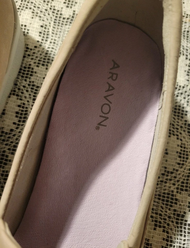 ARAVON JOSIE BIT LOAFERS SUEDE SHOES SIZE 9.5 - Image 3 of 4