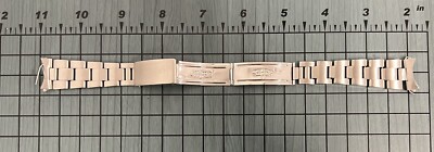 Authentic Rolex 78350 SS Oyster Bracelet - 19mm - 557 End Links