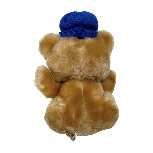 Russ Bearie Mini 6” Plush Teddy Bear Stuffed Animal #PD123 With Green Bow Tie - Picture 3 of 4