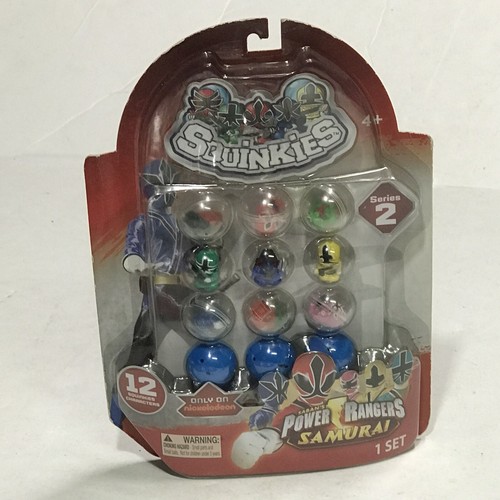 Squinkies Series 2 Sabans Power Rangers Samurai 12 Characters Nickelodeon - Picture 7 of 9