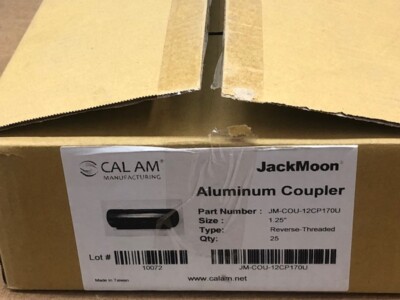 Jackmoon 15CP200U Accoppiatore Condotto Alluminio 1.5" - Prodotto A Taiwan