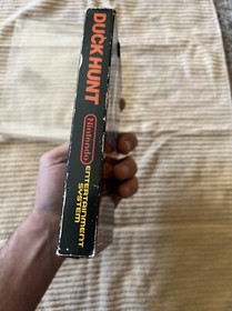 Nintendo NES 1985 Duck Hunt Gloss Sticker Seal Black Box Test Market RARE!