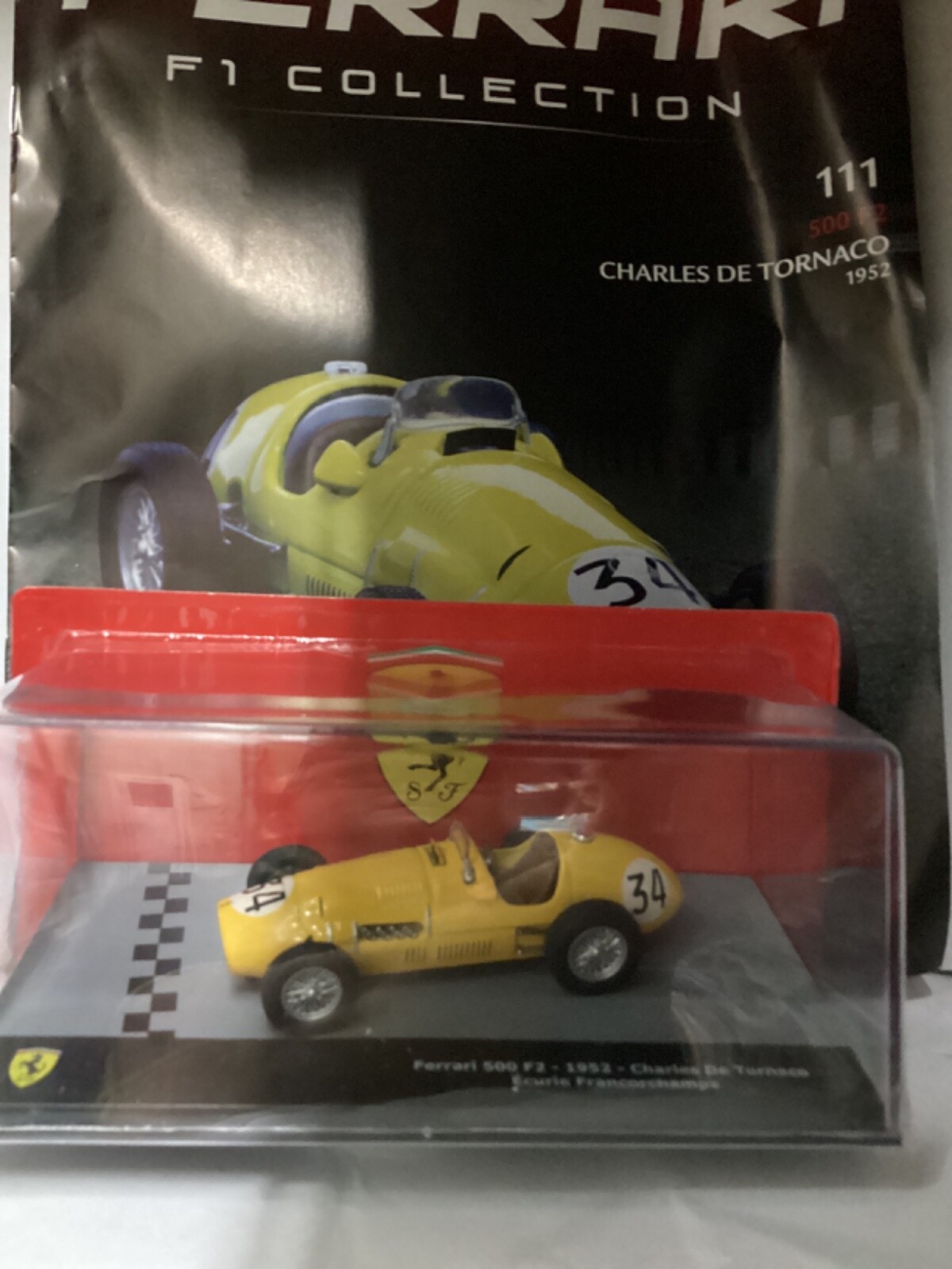 Ferrari 500 F2 Charles de Tornaco 1952 1/43 Die-Cast New Centauria