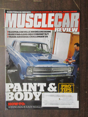 MUSCLE CAR REVIEW MAGAZINE APRIL 2015 PAINT & BODY ISSUE A990 PLYMOUTH BARN FIND