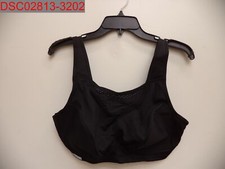 Glamorise Women's Black No-Bounce Camisole Elite Sports Bra, Sz 38C 002078999569