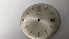 Jaeger Lecoultre K866 DIAL, DATE, pre-owned genuine Silvery/Gold color. Discolor