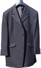 NAVY PRINCE EDWARD 3/4 LENGTH JACKET