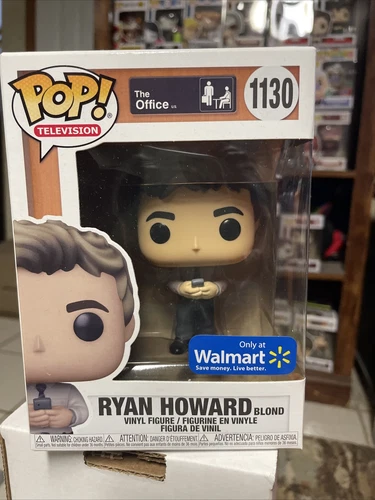Ryan Howard #1130  The Office Pop! TV [Walmart Exclusive] Funko Pop Kids Toy NEW