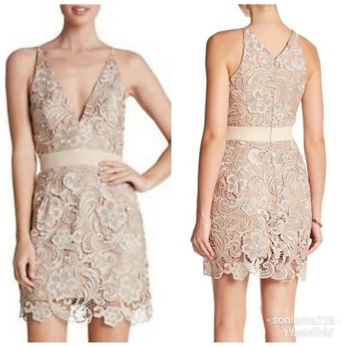 Dress The Population Ava Lace Dress EUC 