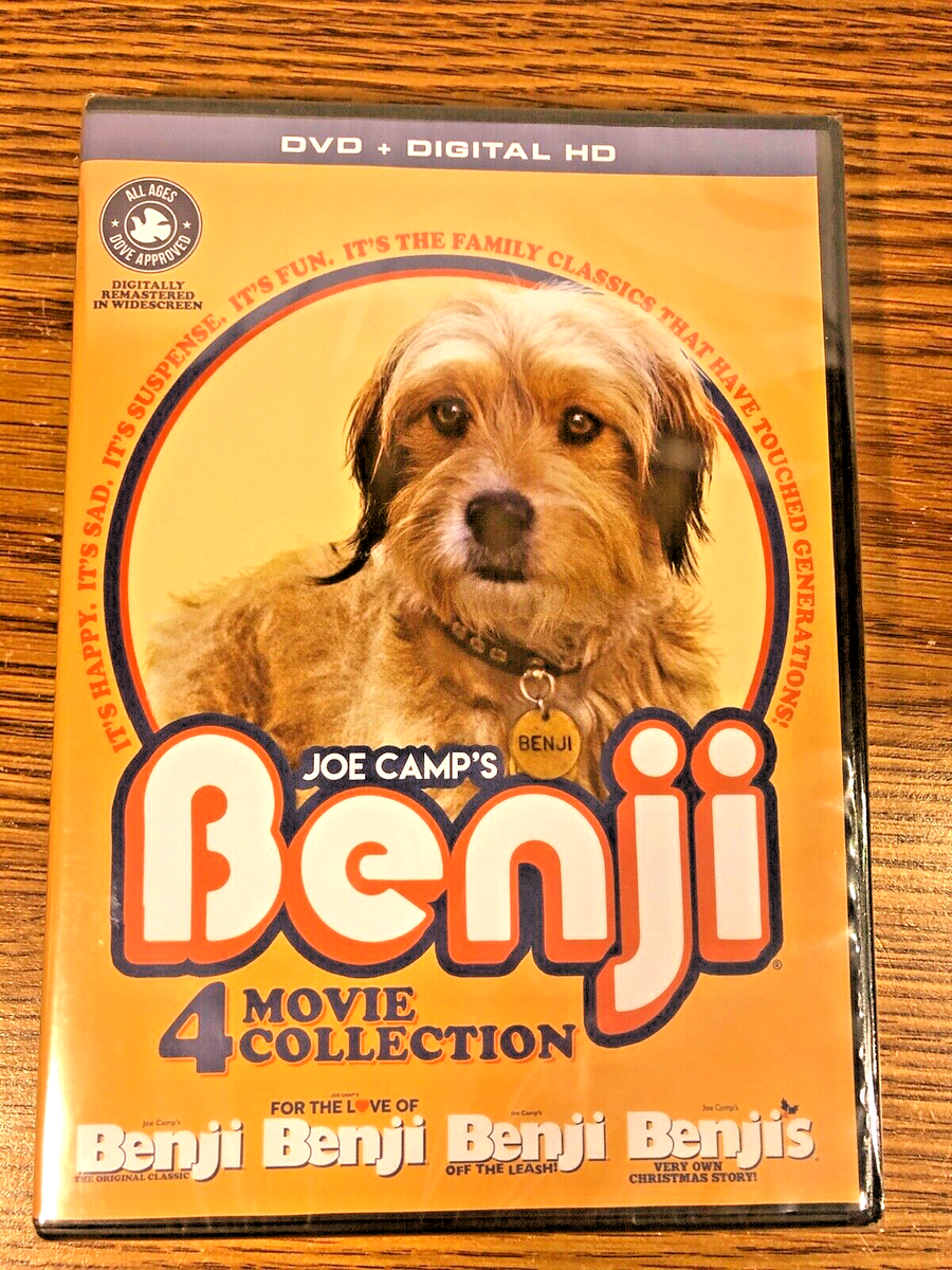 ベンジー　ラッシー　DVD Benji Collection DVD 1 2 3 4 Movie Set For The Love Of Off The