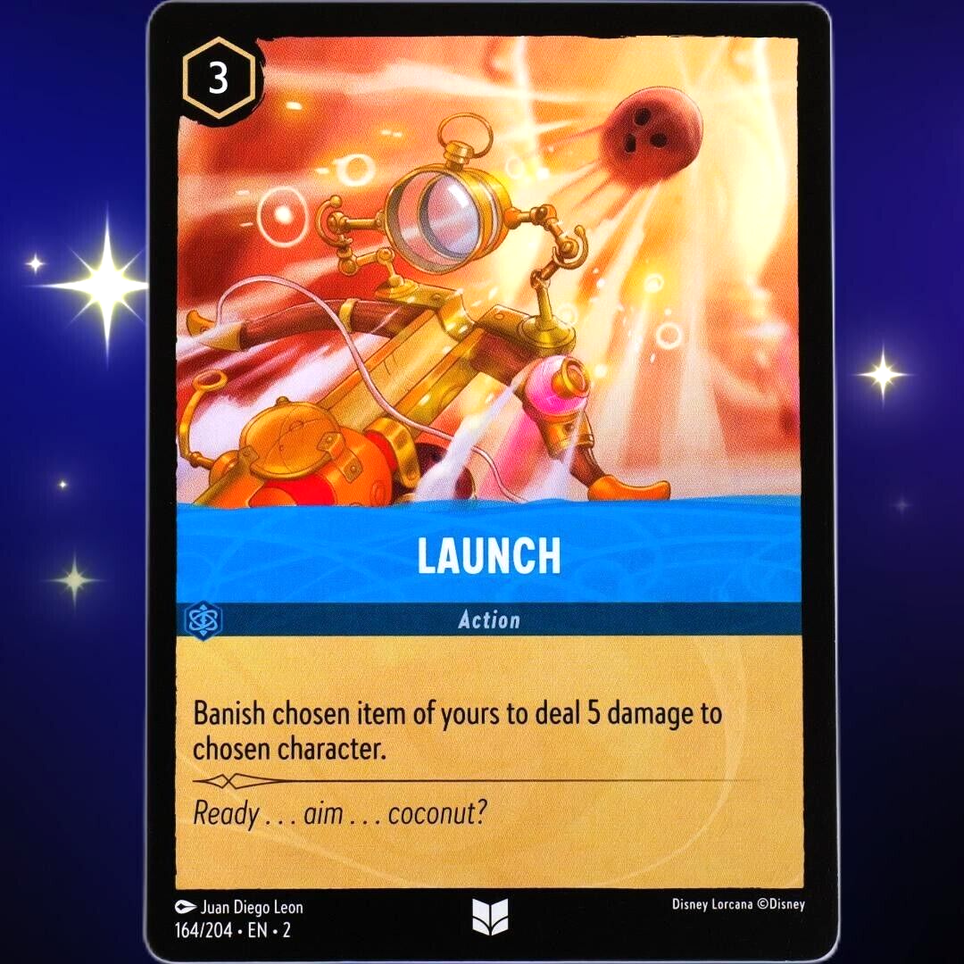 Launch - Uncommon NonFoil - Disney Lorcana TCG Rise of the Floodborn  #164/204