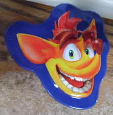 McDonalds Happy Meal Crash Bandicoot Crash team rumble game in metal tin
