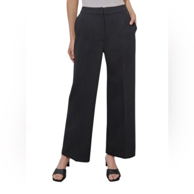 New Ming Wang XL Wide Leg Pants Black