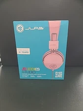 JBuddies Studio Wired Kids Headphones JLab Pink 