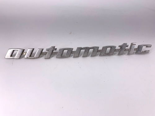 Volkswagon Automatic Car Emblem Aluminum Part Number 311853675A