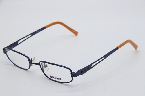 FLEXON BY XGAMES BOARD DARK BLUE ORANGE AUTHENTIC EYEGLASSES 46-17