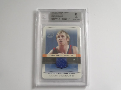 Chris Kaman 2003, Clippers, Coutside Cuts, MINT, #13/13