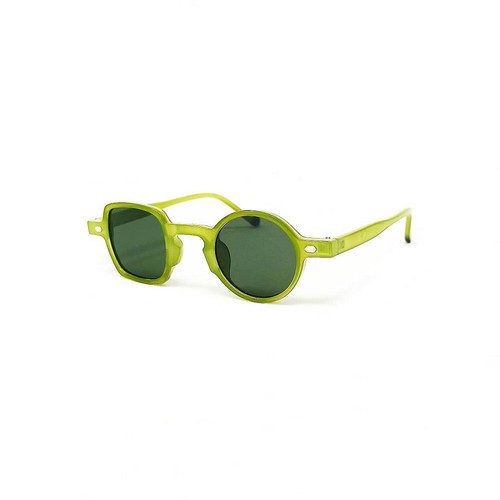 Occhiali da sole 2021 uomo donna colore verde con lenti verdi Pisacane  Strabic 4 | eBay