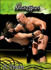 2003 Fleer WWE Aggression Wrestling Card #76 A-Train