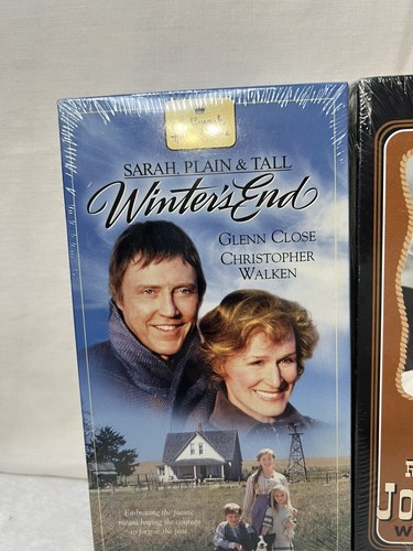 Lot 3 Sealed VHS Tapes Hallmark John Wayne On Golden Pond Winters End - Picture 2 of 10