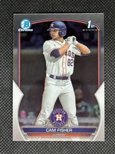 2023 Bowman Draft Chrome Cam Fisher BDC-35