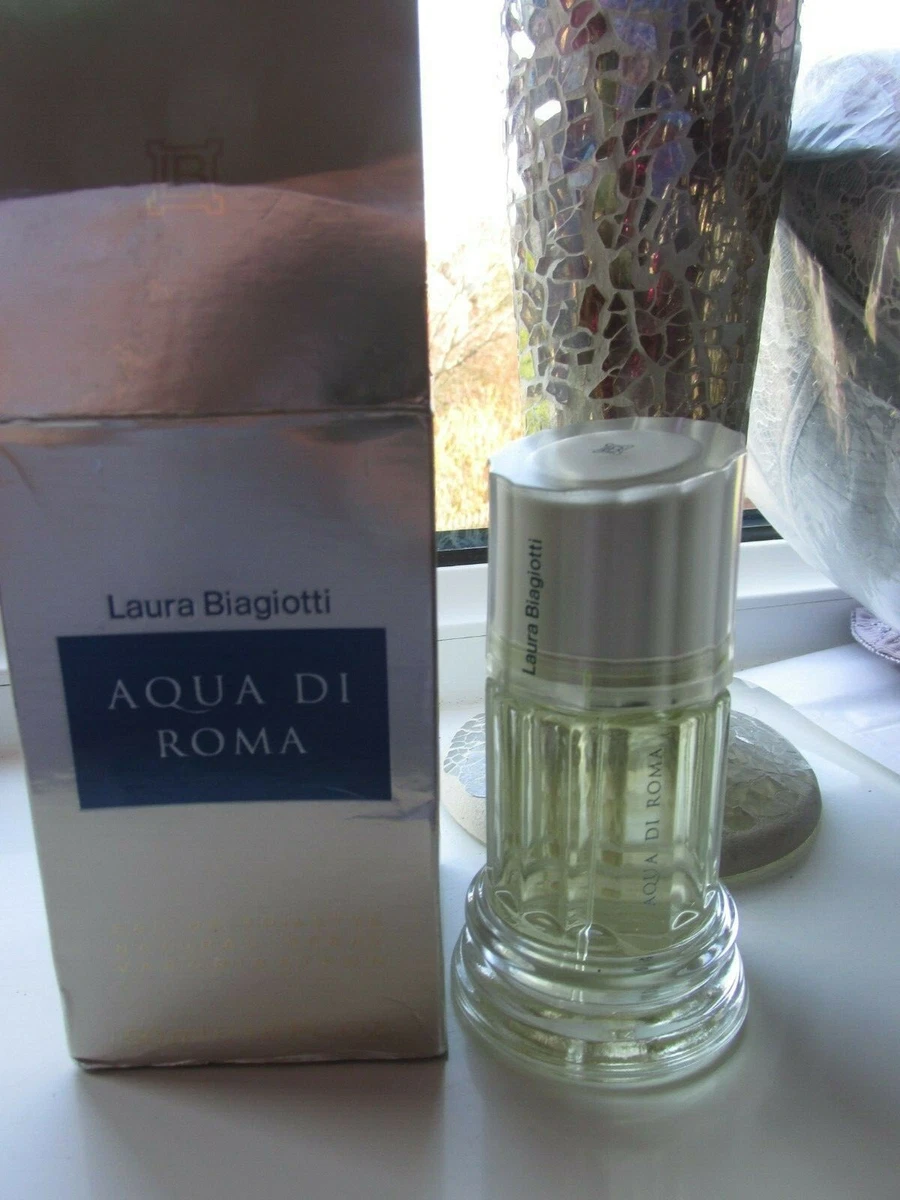 RARE LAURA BIAGIOTTI AQUA DI ROMA EAU DE TOILETTE PERFUME 50ML