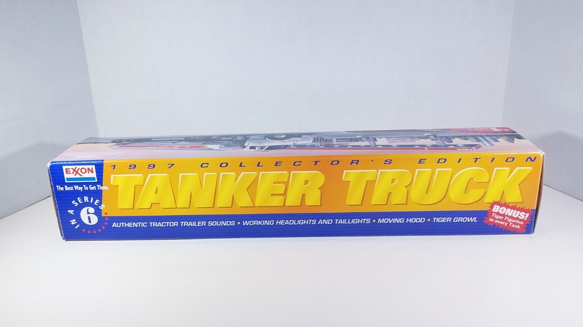 EXXON エクソン 大型タンクロリー　非売品　1997年製　未使用品　箱付き 1997 Collector's Edition Exxon Tanker Truck NIB | eBay