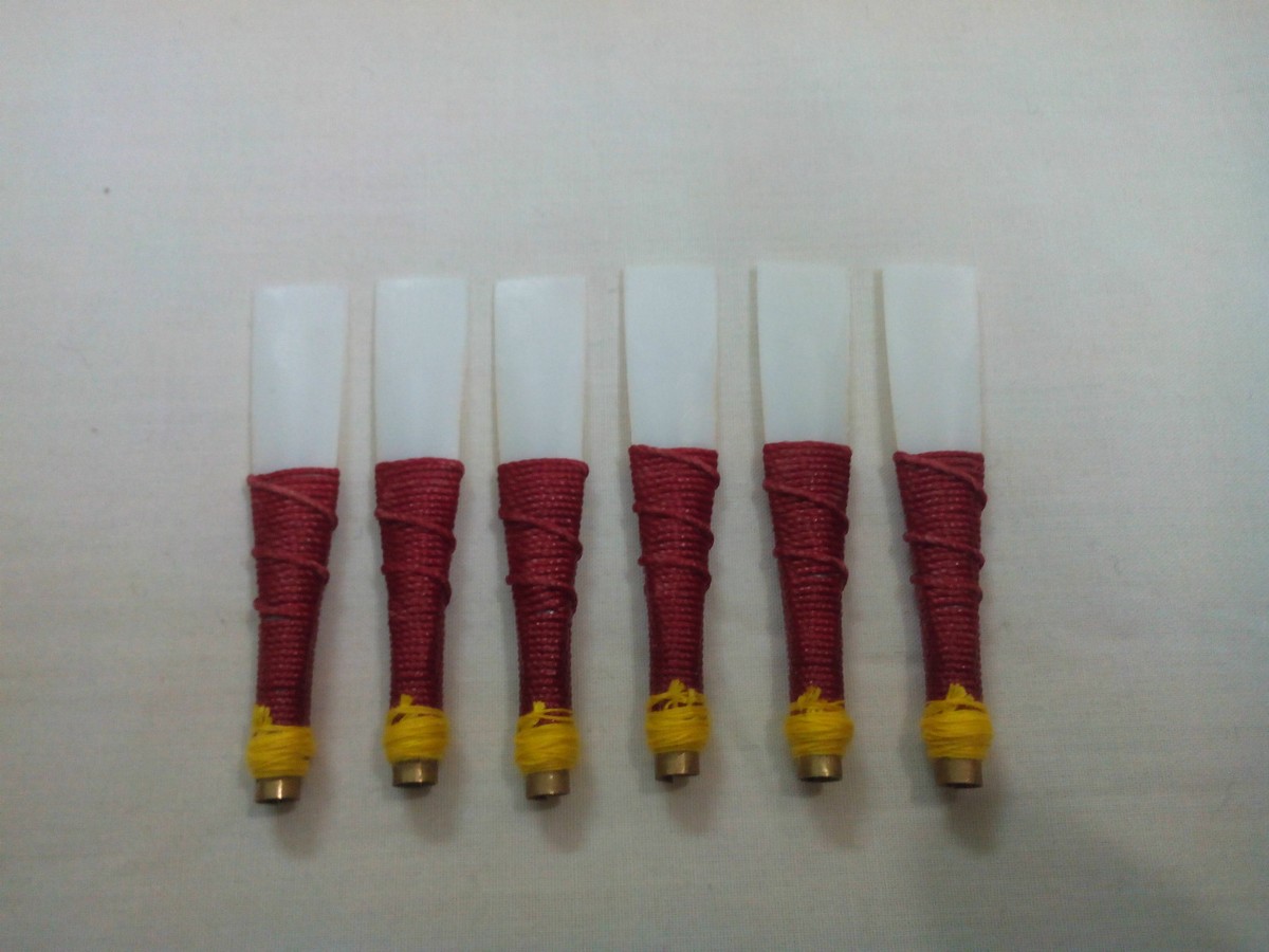 Set 6 Ance Per Cornamusa In Plastica - Per Practice, Highland Bagpipe, Materiale Sintetico - Foto 3