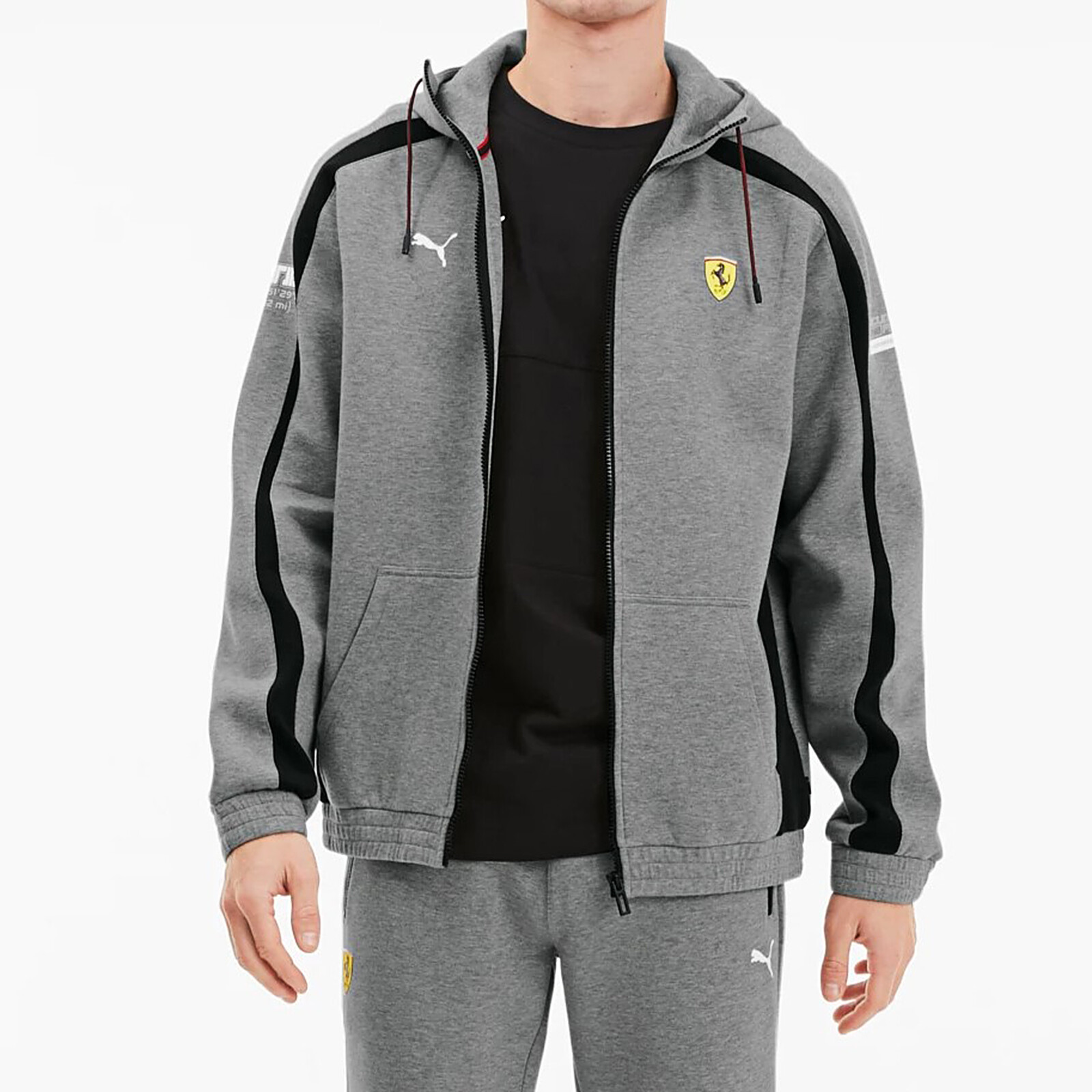 puma ferrari jacket grey