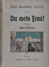 Studentika Grabein Du mein Jena, powieść studencka Vivat Academia! Studentica Jena