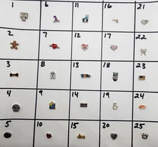 Floating Charms for your Origami Owl Lockets Free Shipping USA Seller #790