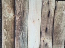 Wall Covering Planks cut from barnwood Burnt Blonde 50sq Ft Free Shipping