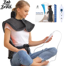 Bob and Brad Large Weighted Heating Pad Electric for Back Pain Relief Machine