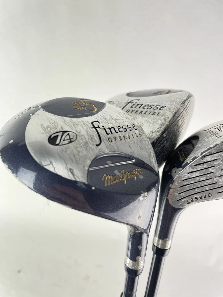 Macgregor Ladies Driver Fairway Set 1,3&5 Woods Ladies Graphite /New Grips/27164 - Image 2 of 4