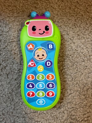 Cocomelon Press & Learn Play Remote Control Toddler Learning Toy Just Play Works