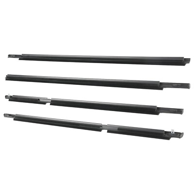 AP01 4Pcs Door Belt Molding Weatherstrip Kit For Toyota 4RUNNER 2003-2009 4.0 4