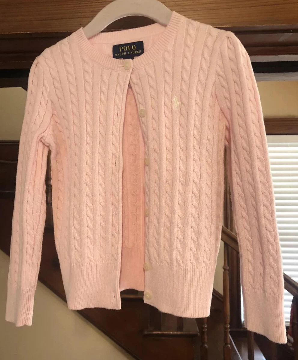 Louis Vuitton Pocket Cardigan Pink Cotton. Size 6 Months