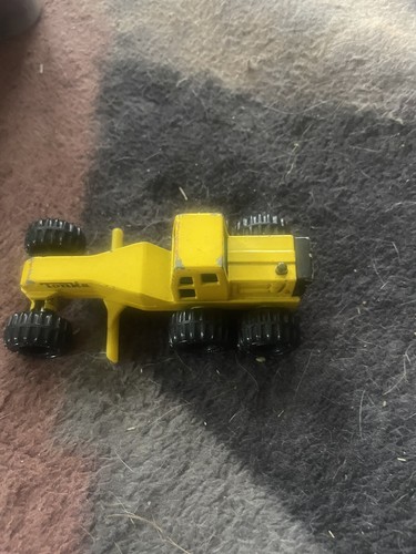 Vintage 1994 Mini Yellow Tonka Die Cast Road Grader Construction - Picture 1 of 11
