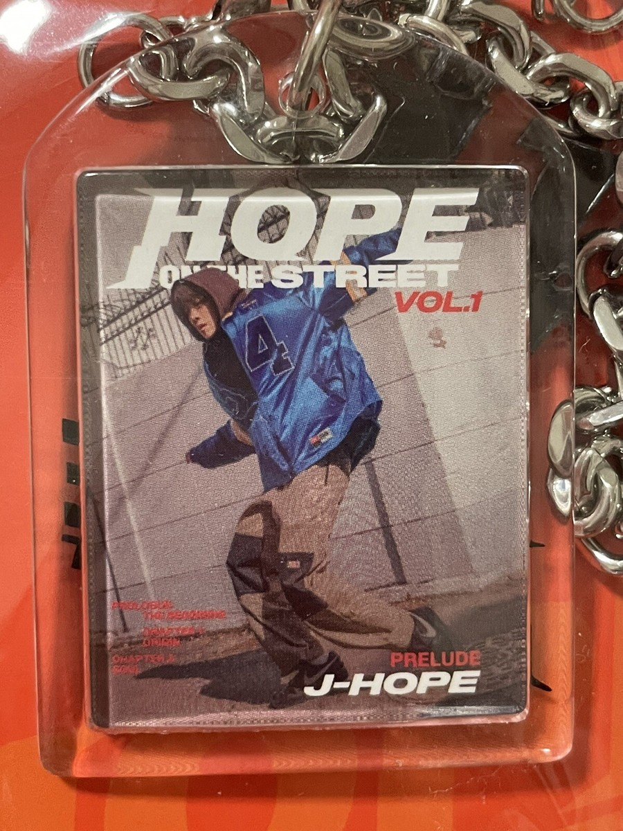 NEW BTS J-HOPE HOPE ON THE STREET VER 1 PRELUDE KEYRING KEYCHAIN